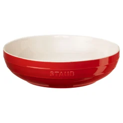 11.5-inch, Shallow Serving Bowl, cherry