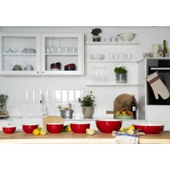 11.5-inch, Shallow Serving Bowl, cherry