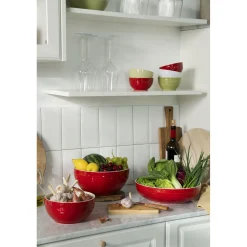 11.5-inch, Shallow Serving Bowl, cherry