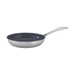 8-inch, Stainless Steel, Ceramic Coating, Non-stick, Fry Pan