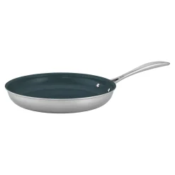 10-inch, Stainless Steel, Ceramic Coating, Non-stick, Frying Pan