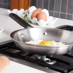 8-inch, Stainless Steel, Frying Pan