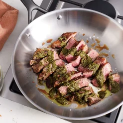 12-inch, Stainless Steel, Frying Pan