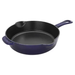 8.5-inch, Traditional Deep Skillet, Dark Blue