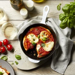 8.5-inch, Traditional Deep Skillet, Pure-white