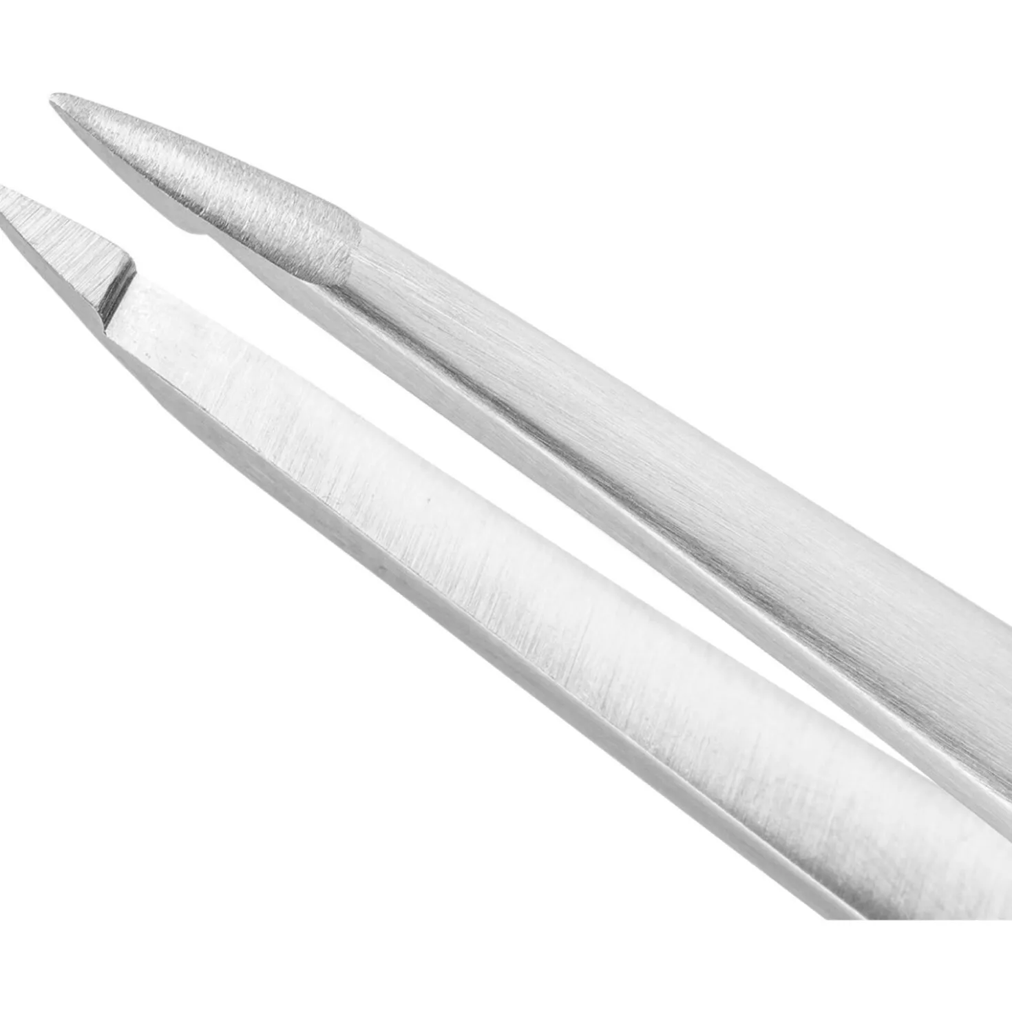 3.5-inch Tweezers - Stainless Steel Matt, Pointed