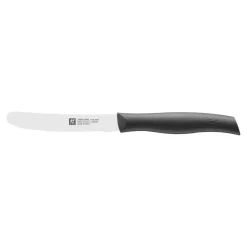 4.5-inch Utility Knife Black , Serrated Edge