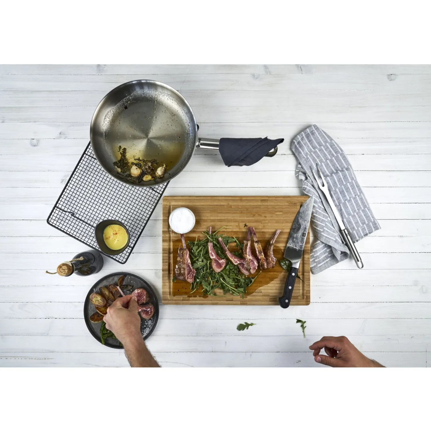 14-inch x 10-inch Cutting Board, Bamboo