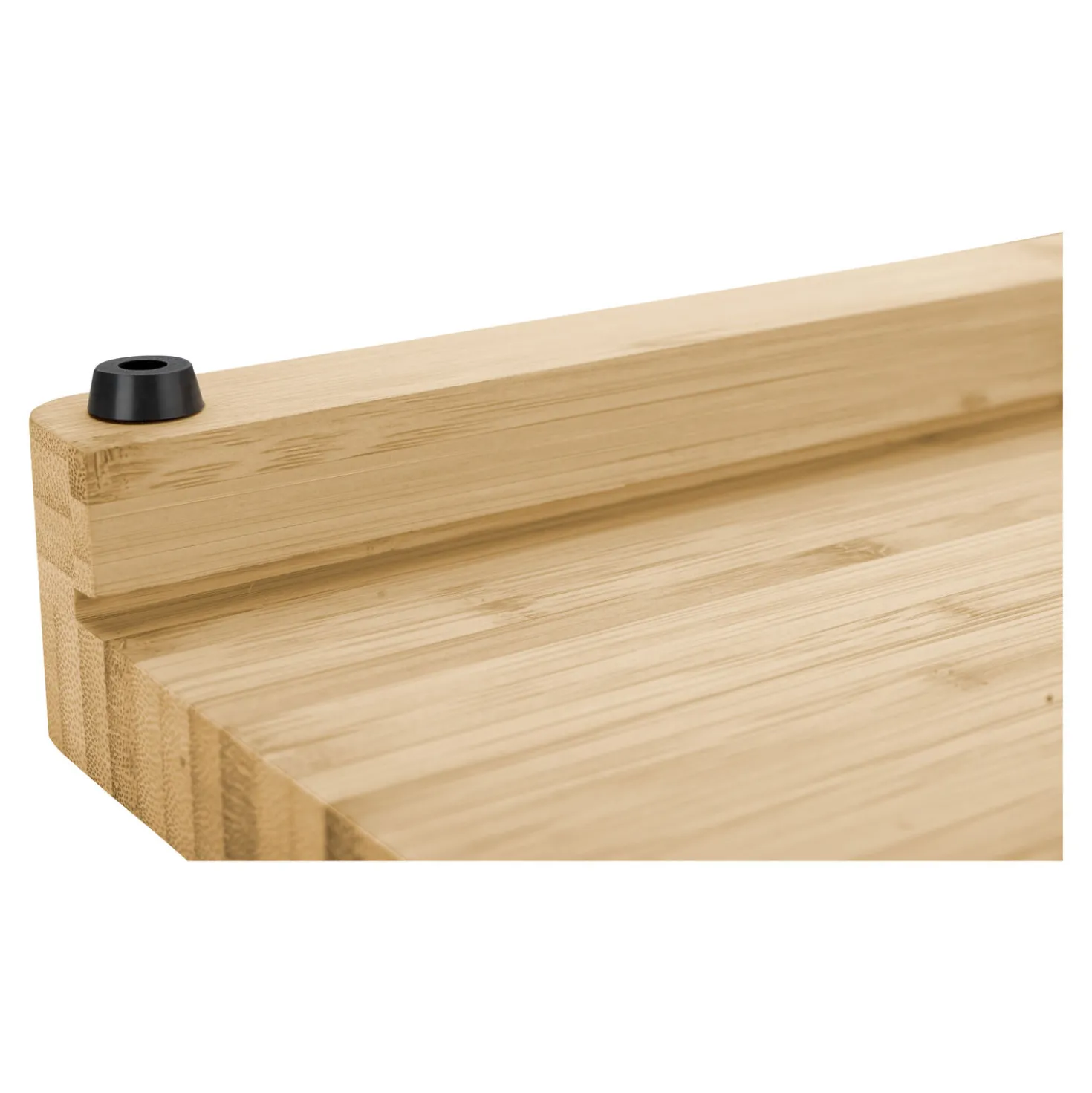 15.5-inch x 12-inch Cutting Board With Tray, Bamboo
