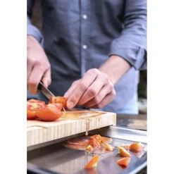 15.5-inch x 12-inch Cutting Board With Tray, Bamboo