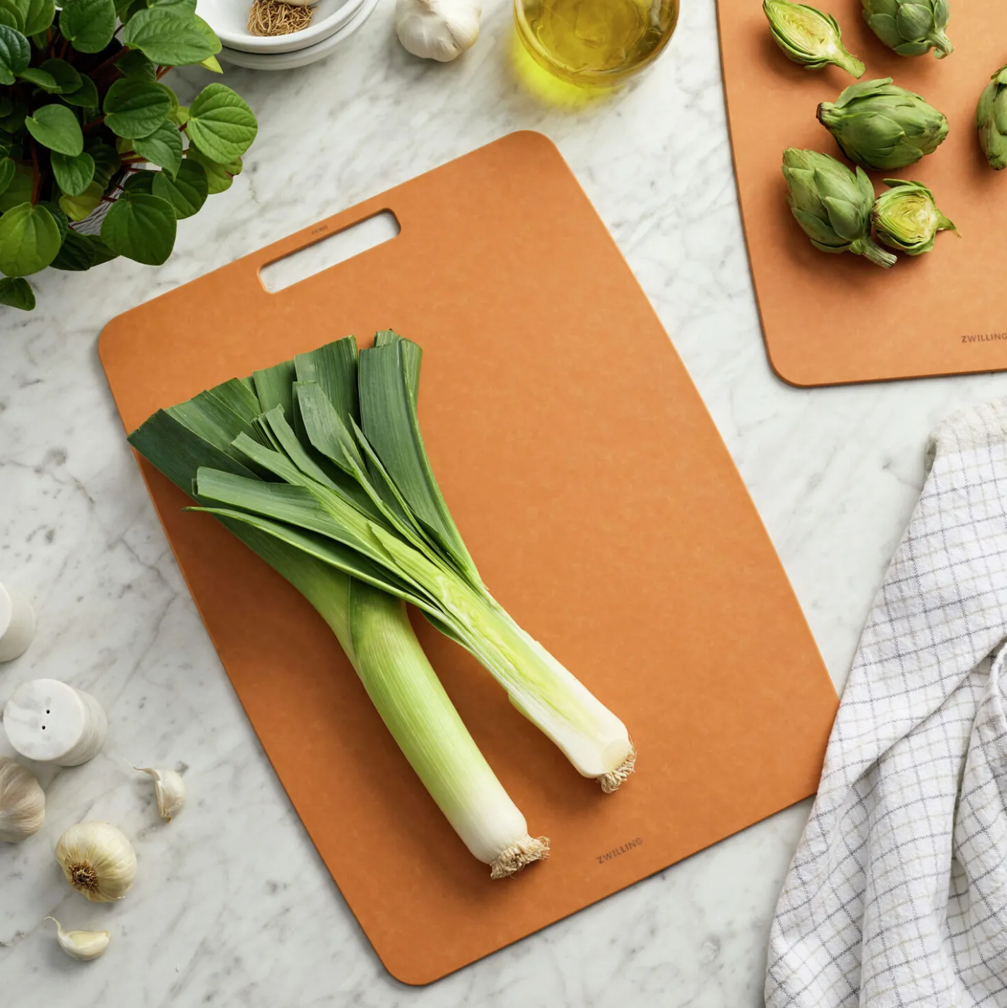 17.5-inch x 13-inch Plant Fiber Cutting Board, Fiber Wood
