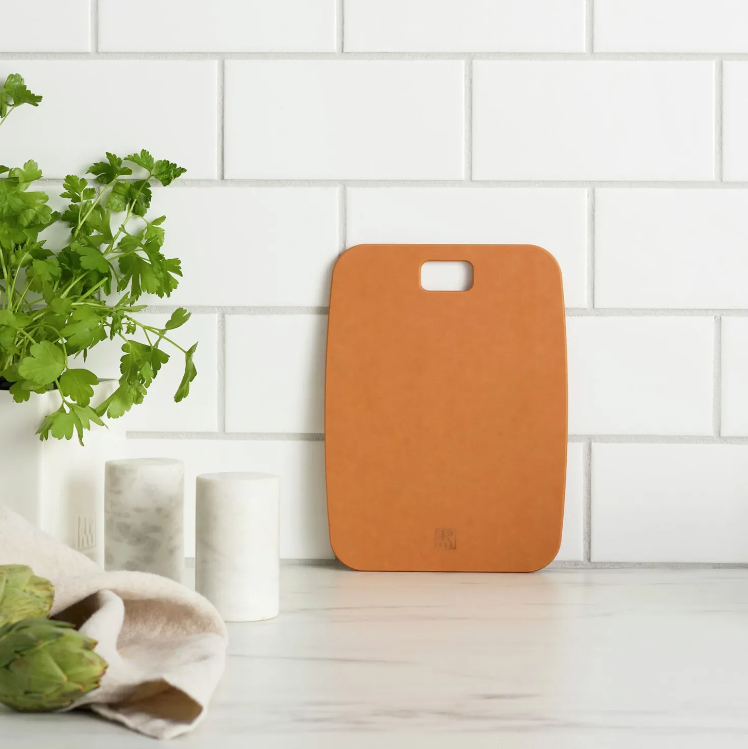 8-inch x 6-inch Plant Fiber Cutting Board, Fiber Wood