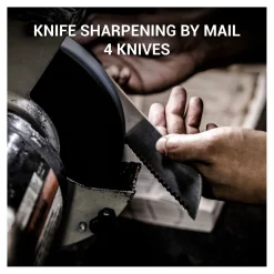 Knife Aid Professional knife sharpening by mail, 4 knives