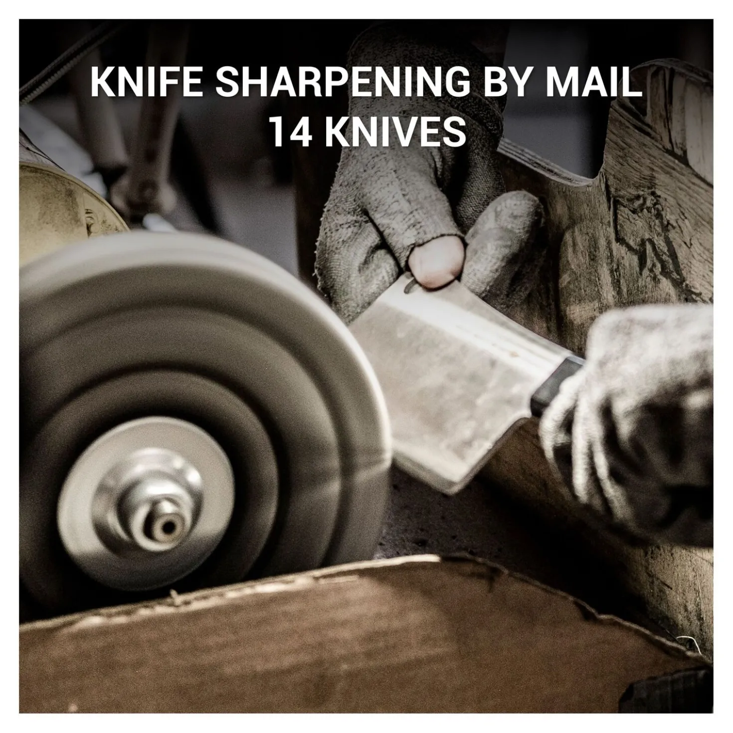 Knife Aid Professional Knife Sharpening by Mail, 14 knives