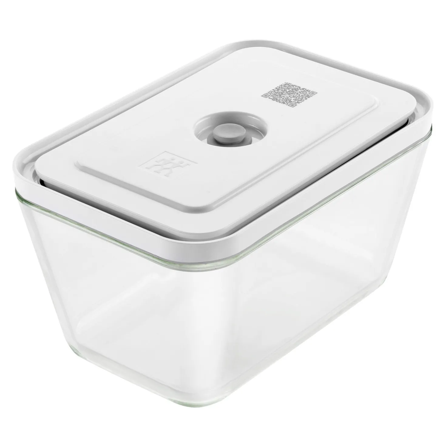 L, Vacuum Container, Glass, Grey