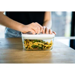 M / 2-pc, Medium Vacuum Container, Glass, Grey
