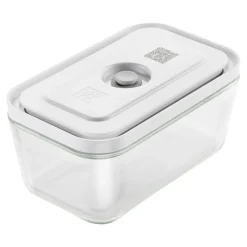 M, Vacuum Container, Glass, Grey