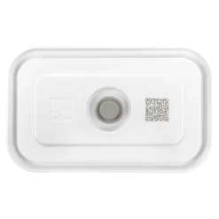 M, Vacuum Container, Glass, Grey
