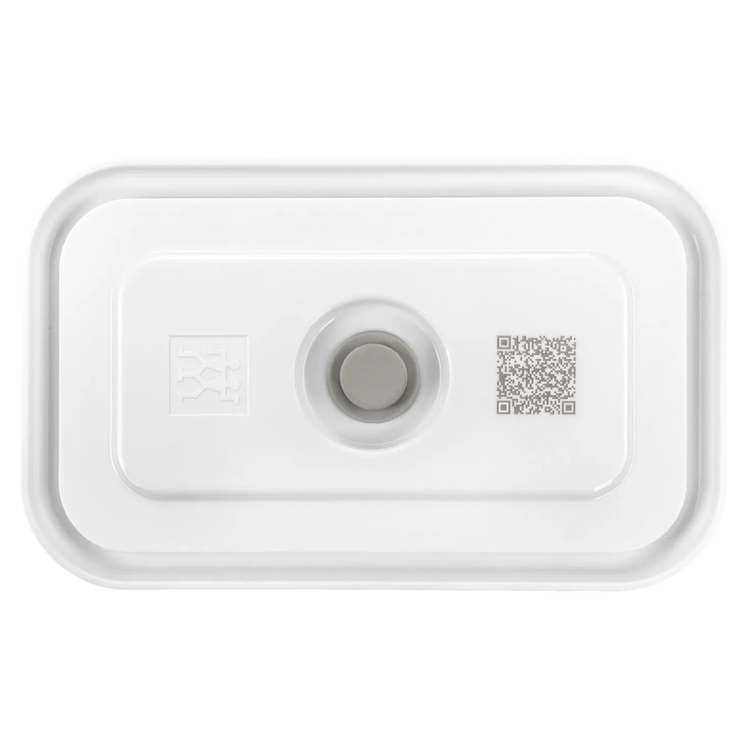 M, Vacuum Container, Glass, Grey