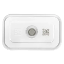 M, Vacuum Container, Plastic, Semitransparent-grey