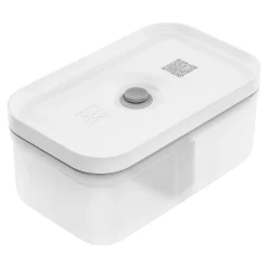 M, Vacuum Lunch Box, Plastic, Semitransparent-grey