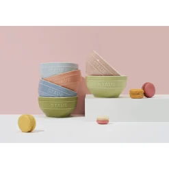 Macaron Bowl set with Vacuum Lid