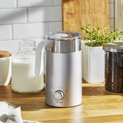 Milk Frother, Silver