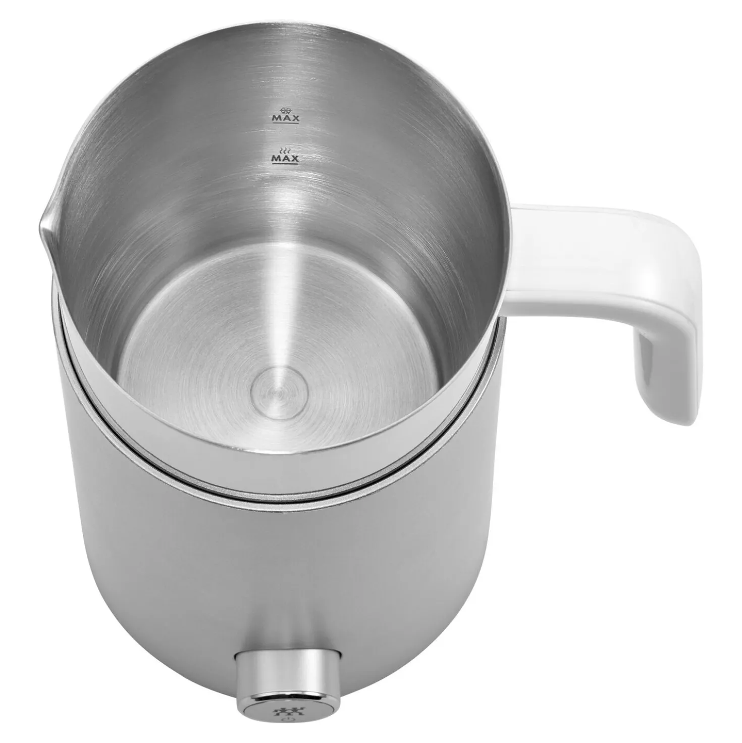Milk Frother, Silver