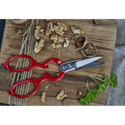 Multi-Purpose Kitchen Shears - Red