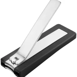 Nail Clippers With Nail Catch - Black Matt