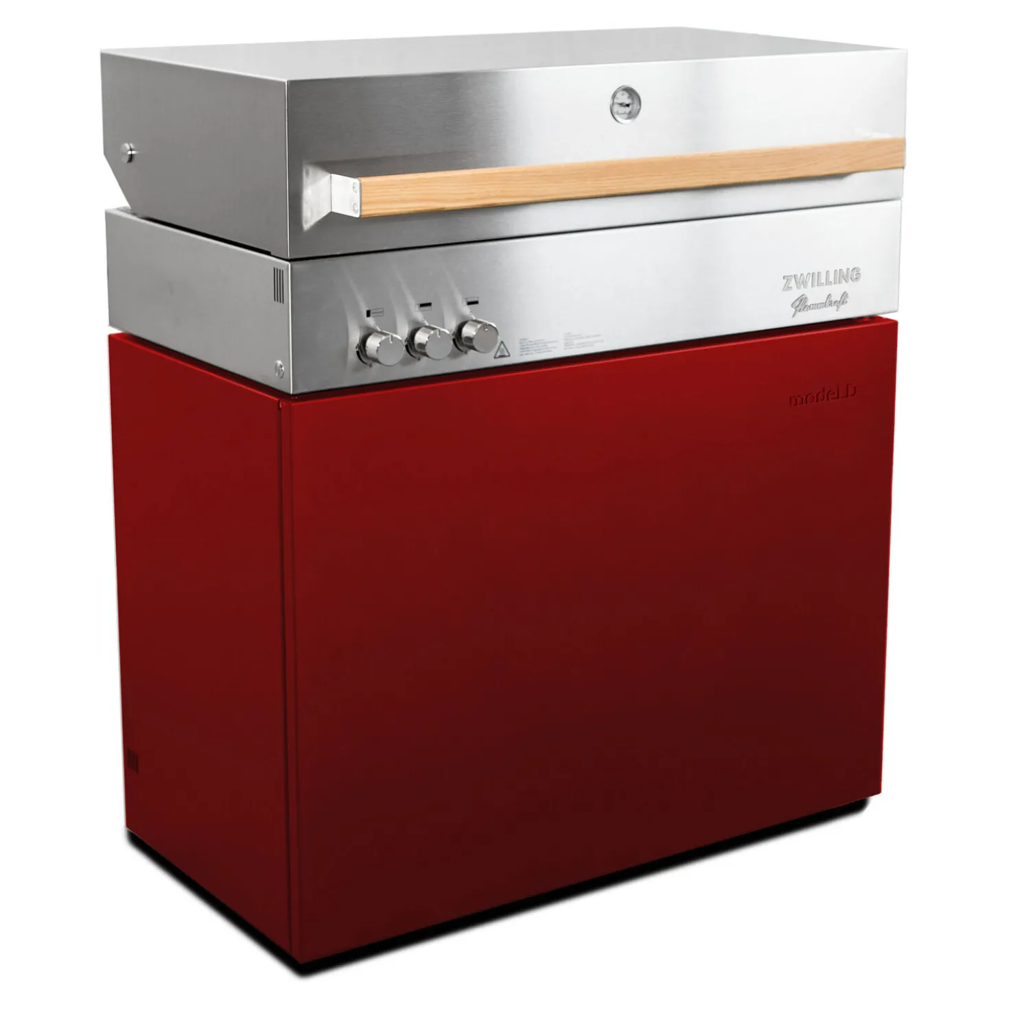 Natural gas grill, ruby