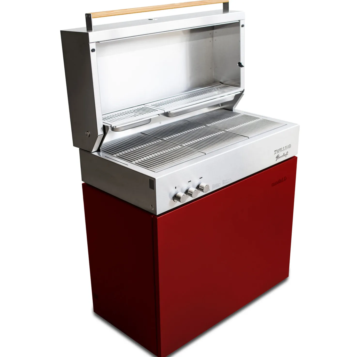 Natural gas grill, ruby