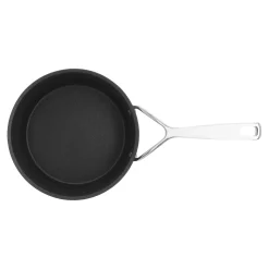 Nonstick Saucepan without Lid, 2 qt, aluminum