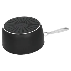 Nonstick Saucepan without Lid, 2 qt, aluminum