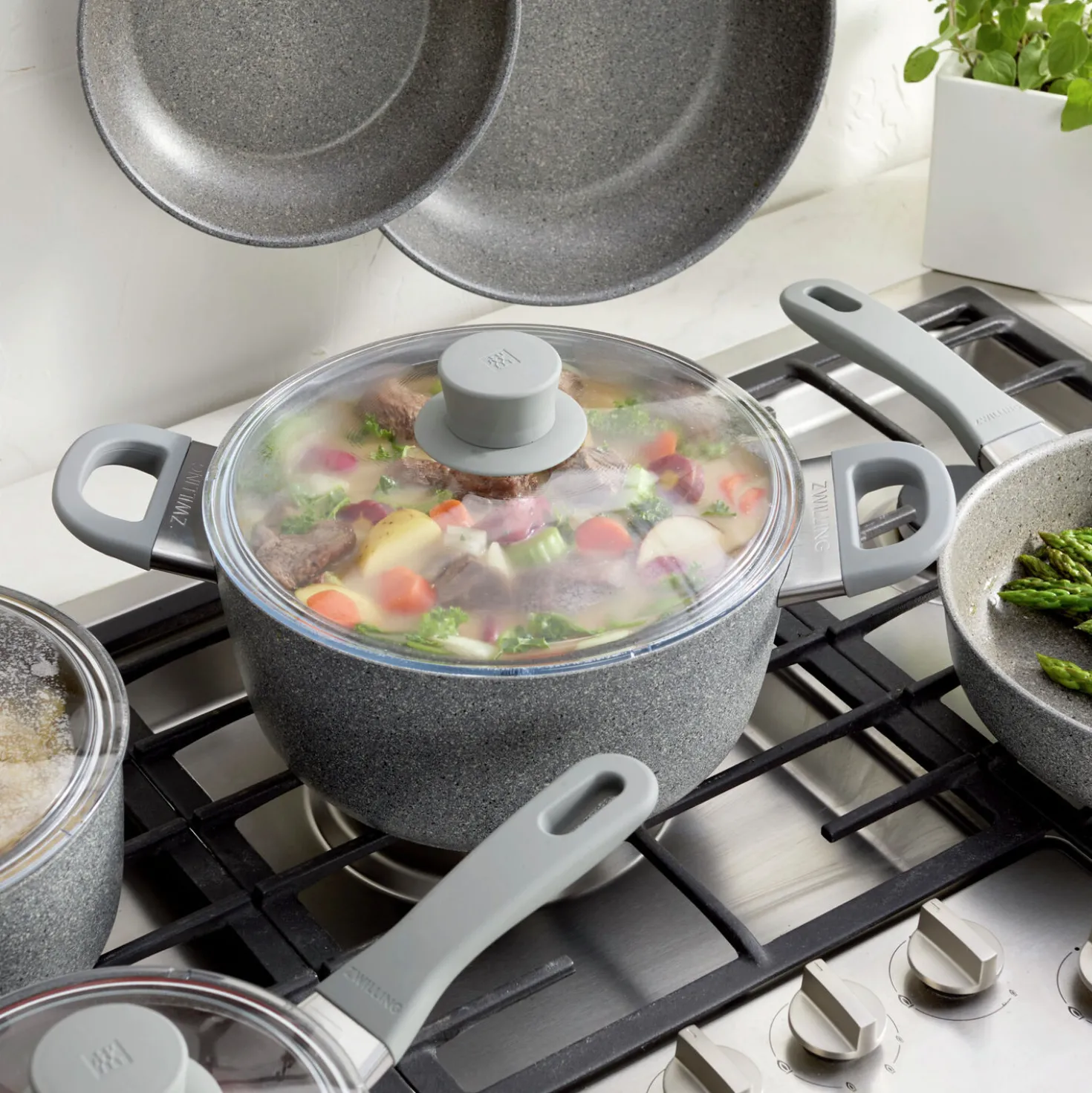 10-pc, Aluminum Nonstick Cookware Set