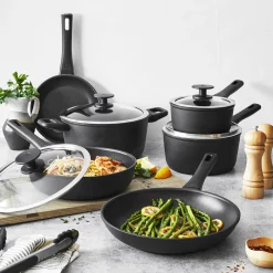 10-pc, Aluminum Nonstick Cookware Set