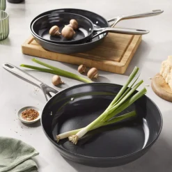 3-pc, Aluminum, Non-stick, Fry Pan Set