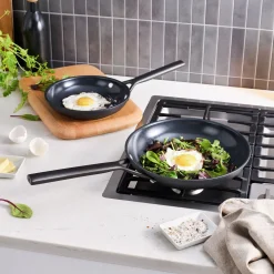 2-pc, Aluminum, Non-stick, Frying Pan Set