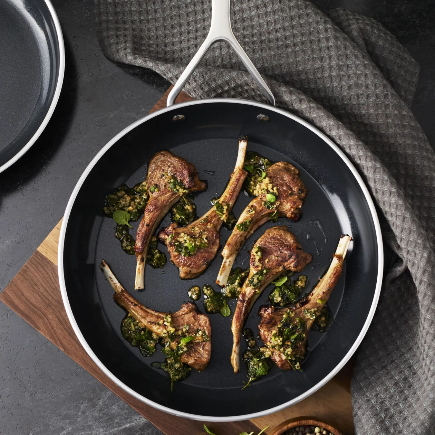 2-pc, Aluminum, Non-stick, Frying Pan Set