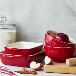 4-pc, Baking And Bowl Set, Cherry