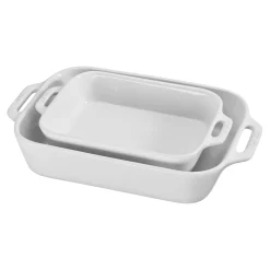 4-pc, Baking And Bowl Set, White