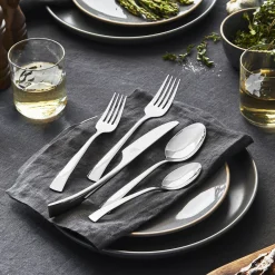 45-pc Flatware Set, 18/10 Stainless Steel