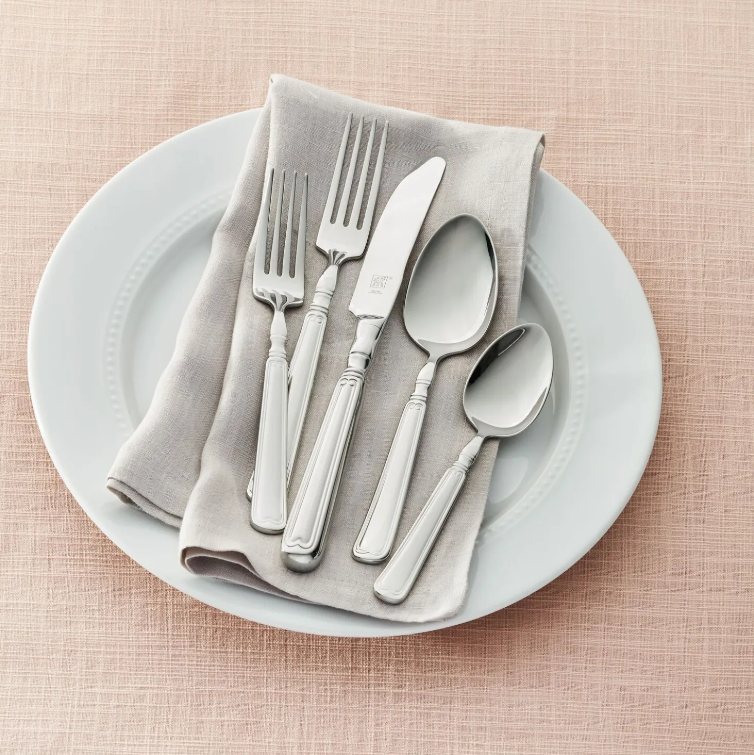 23-pc Flatware Set, 18/10 Stainless Steel