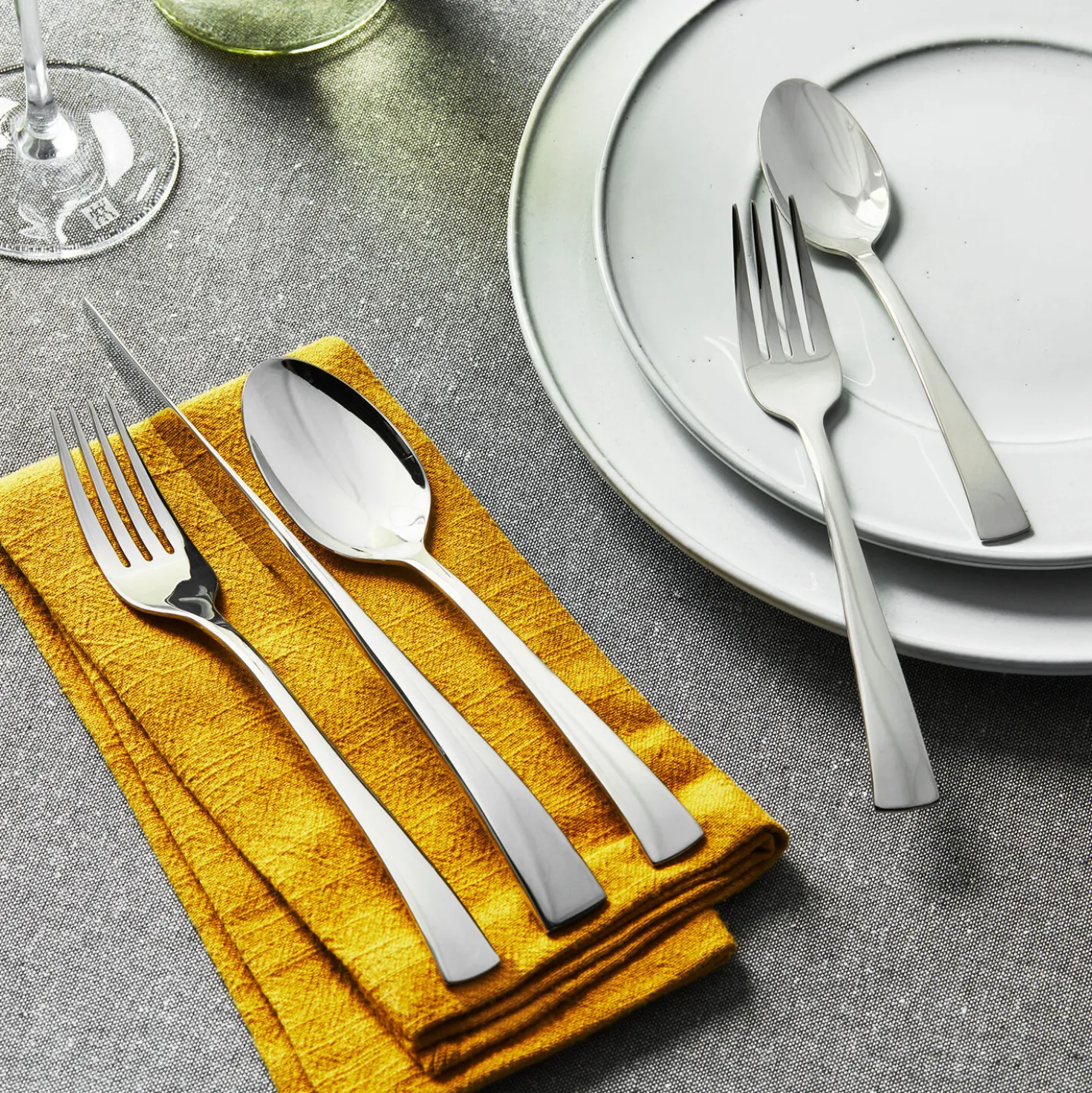 23-pc Flatware Set, 18/10 Stainless Steel
