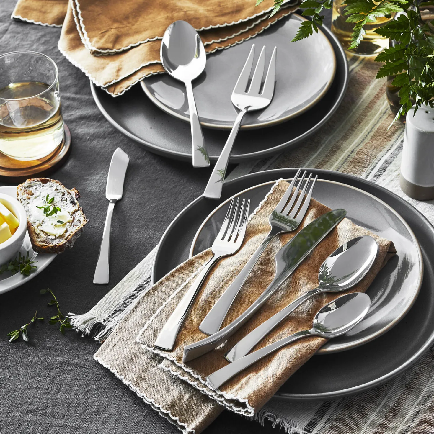 23-pc Flatware Set, 18/10 Stainless Steel