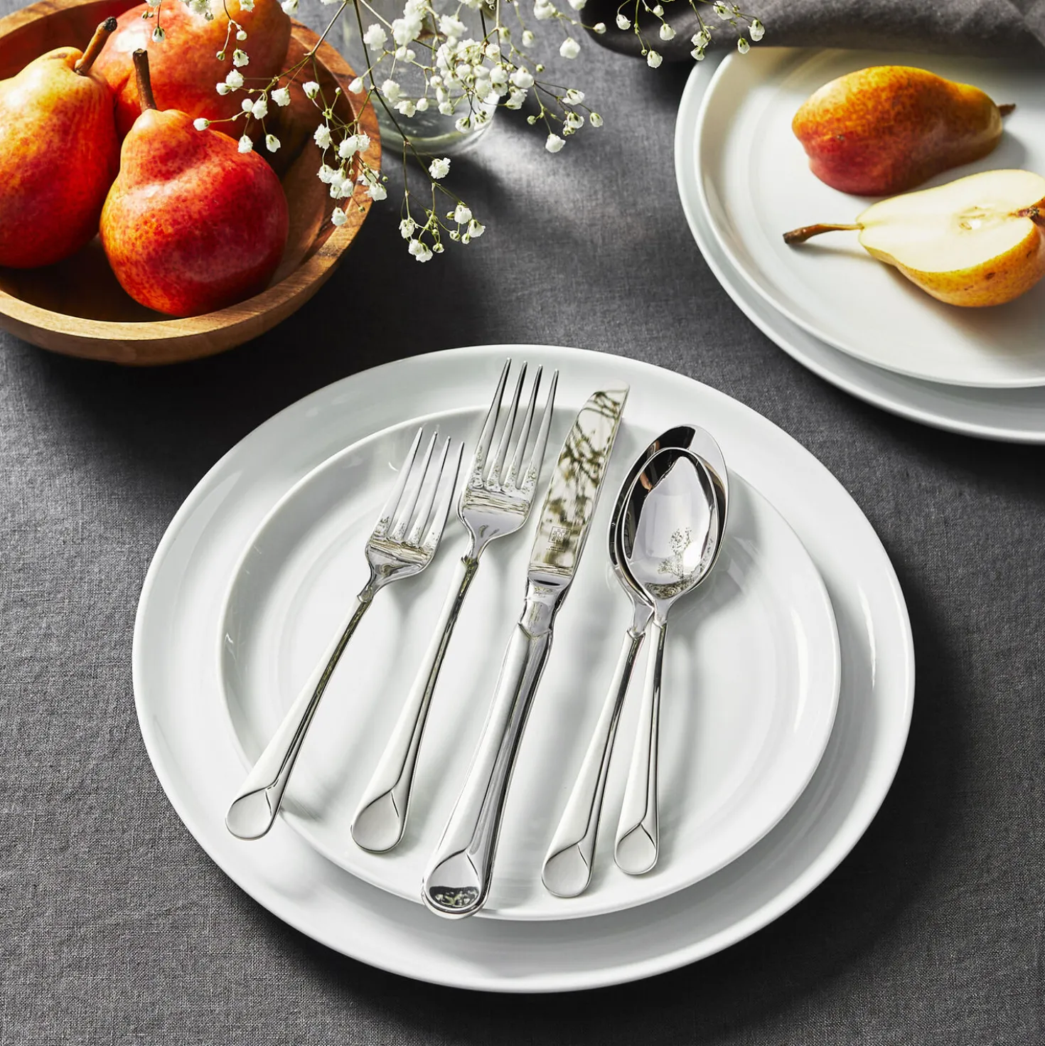 45-pc Flatware Set, 18/10 Stainless Steel