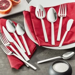 45-pc Flatware Set, 18/10 Stainless Steel