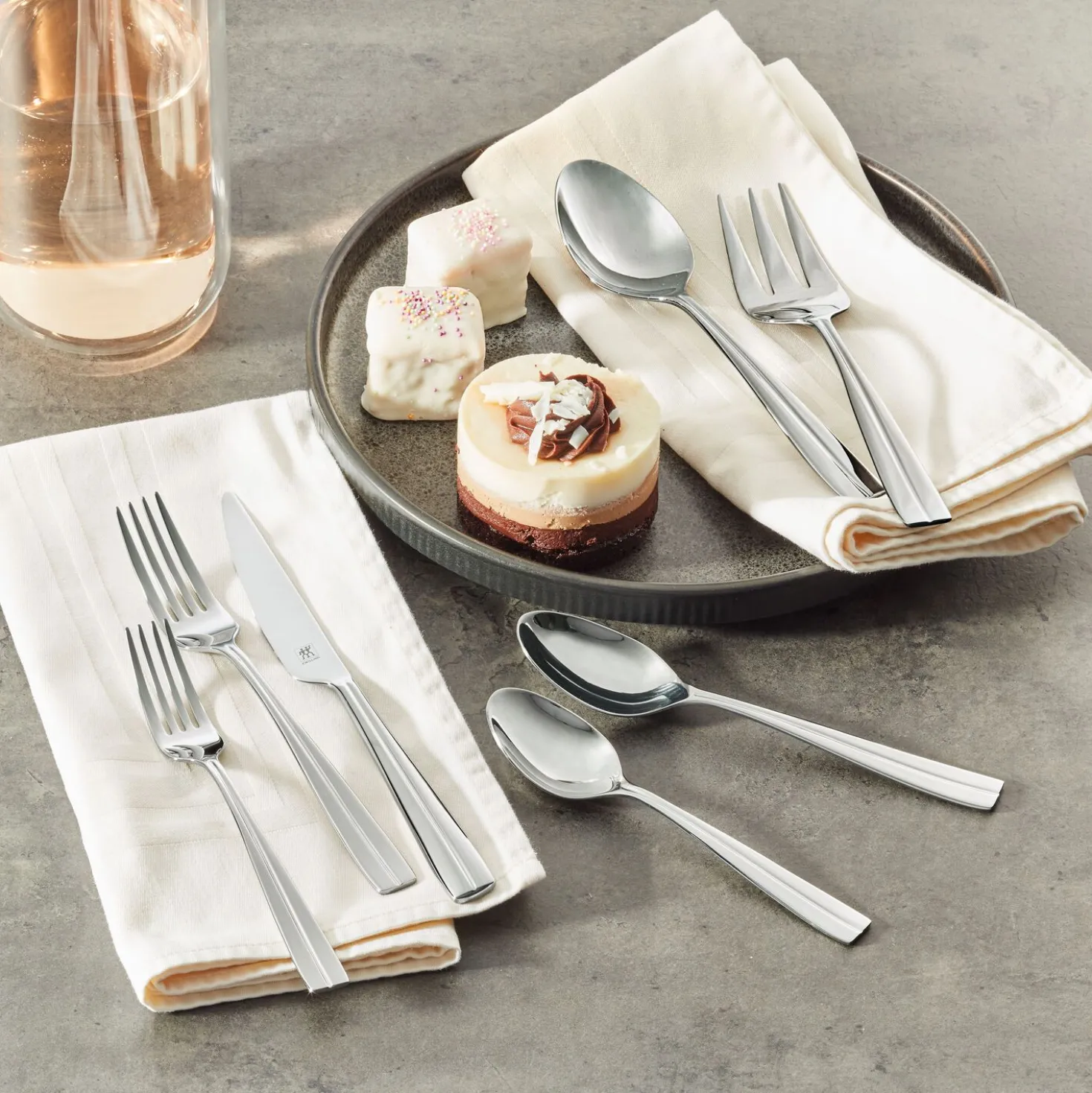 42-pc Flatware Set, 18/10 Stainless Steel
