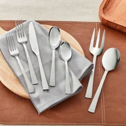 42-pc Flatware Set, 18/10 Stainless Steel