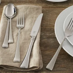 45-pc Flatware Set, 18/10 Stainless Steel